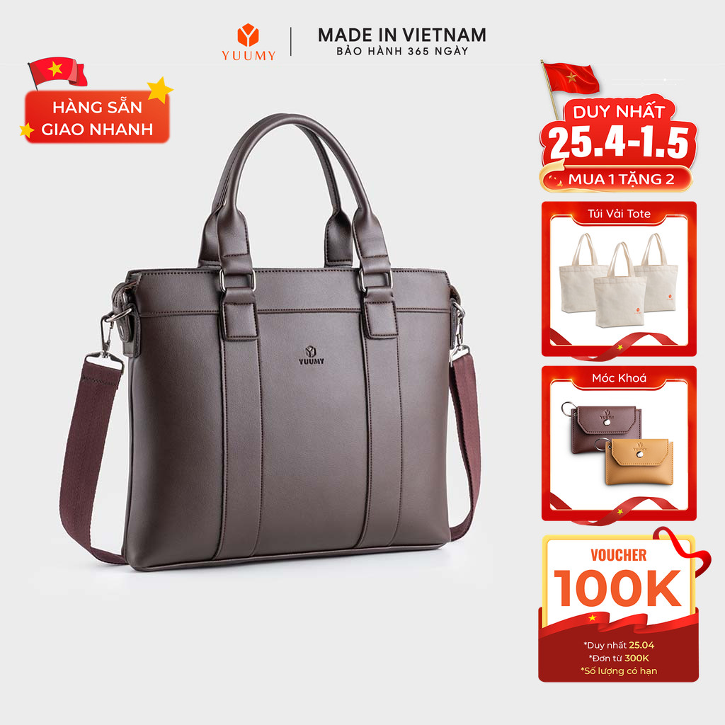 Cặp Công Sở Yuumy (Thời trang nữ đi làm cỡ lớn - Cặp da CAYM11) Bagsmart