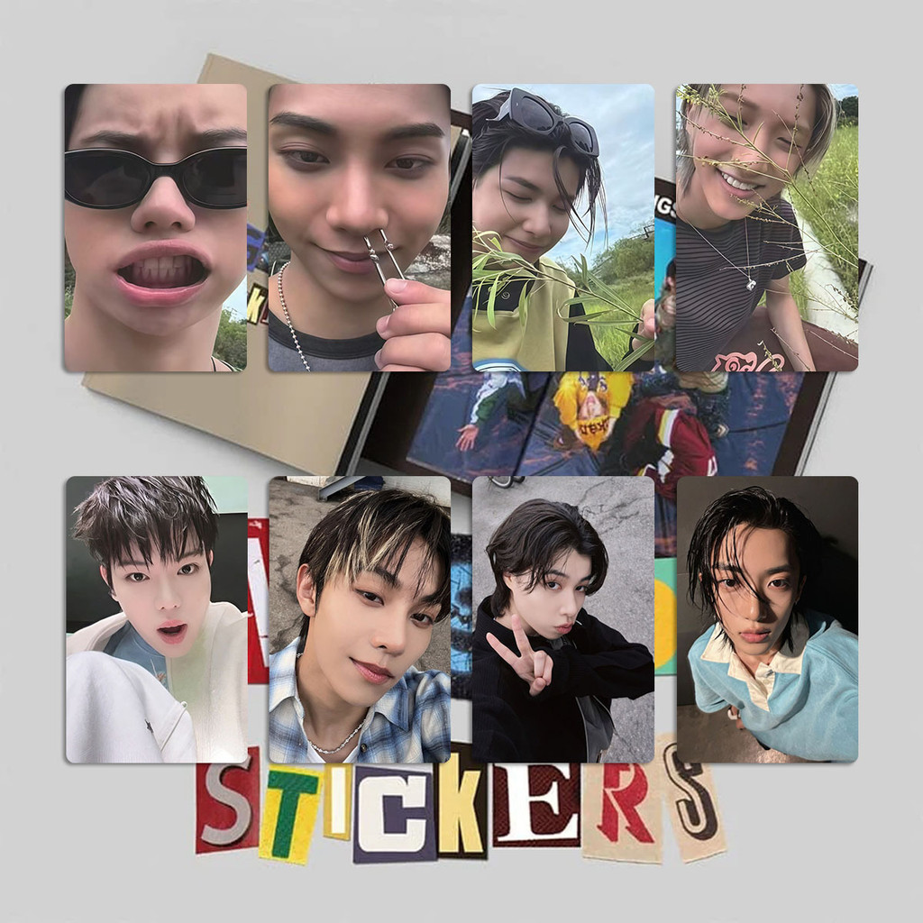 4 Ngày tập luyện LNGSHOT CALLERS Album Lomo Cards Photocards FANPLE Tuần phát sóng Makestar Soundwav