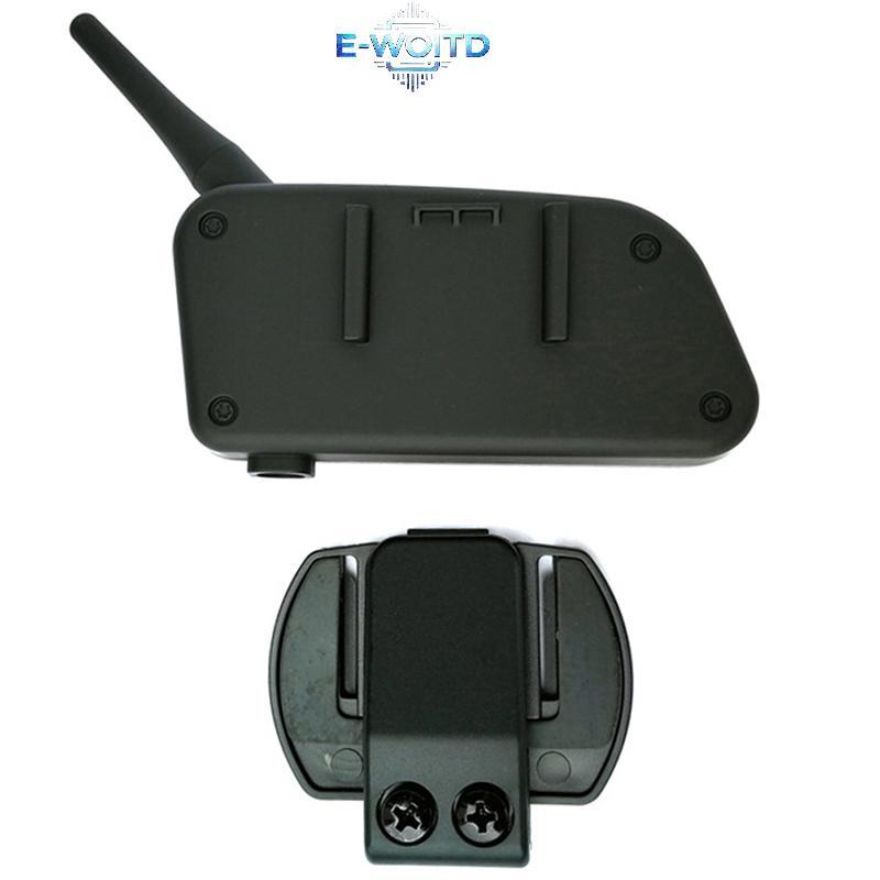 E-WOITD V6 Kẹp Áo Braet Kim Loại Cho Vnetphone V6 V4 Xe Máy BT Interphone Tai Nghe Mũ Bảo Hiểm Inte 