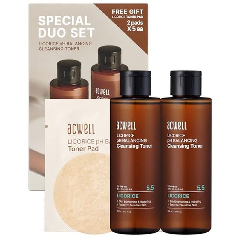 Làm sáng da & Mực tăng cường dưỡng ẩm ALcohol-Free Hydrating Facial Astringent Hàn Quốc Toner và làm