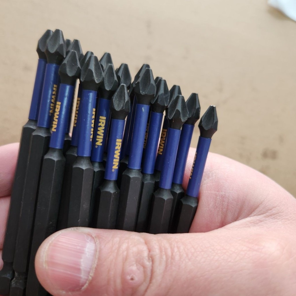 Thương hiệu mới của Mỹ IRWIN / IRWIN Bit Impact Bit PH2 Cross Bit Từ tính đích thực Chống va đập khí