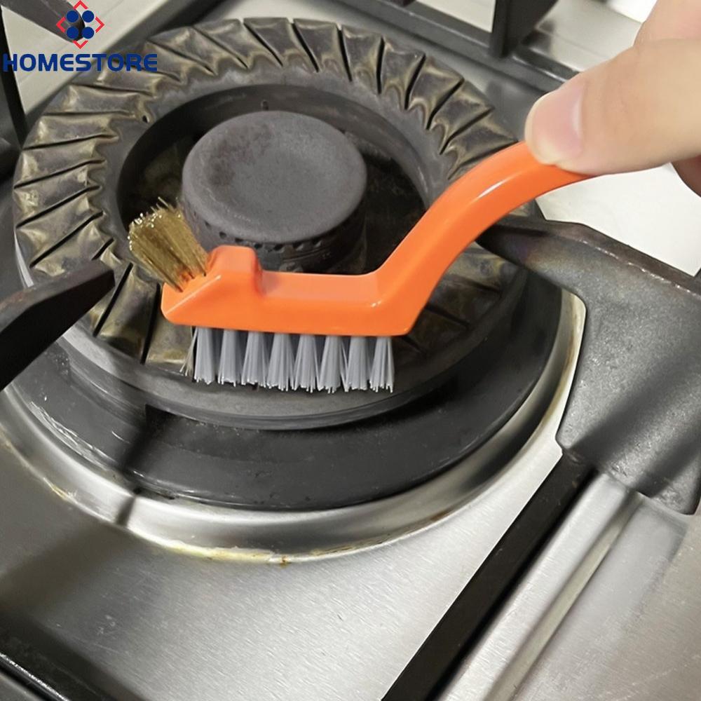 [Homestore]Stove Cleaning Brush Plastic for Gas Stove Sink Stovetop and Crevice Maintenance