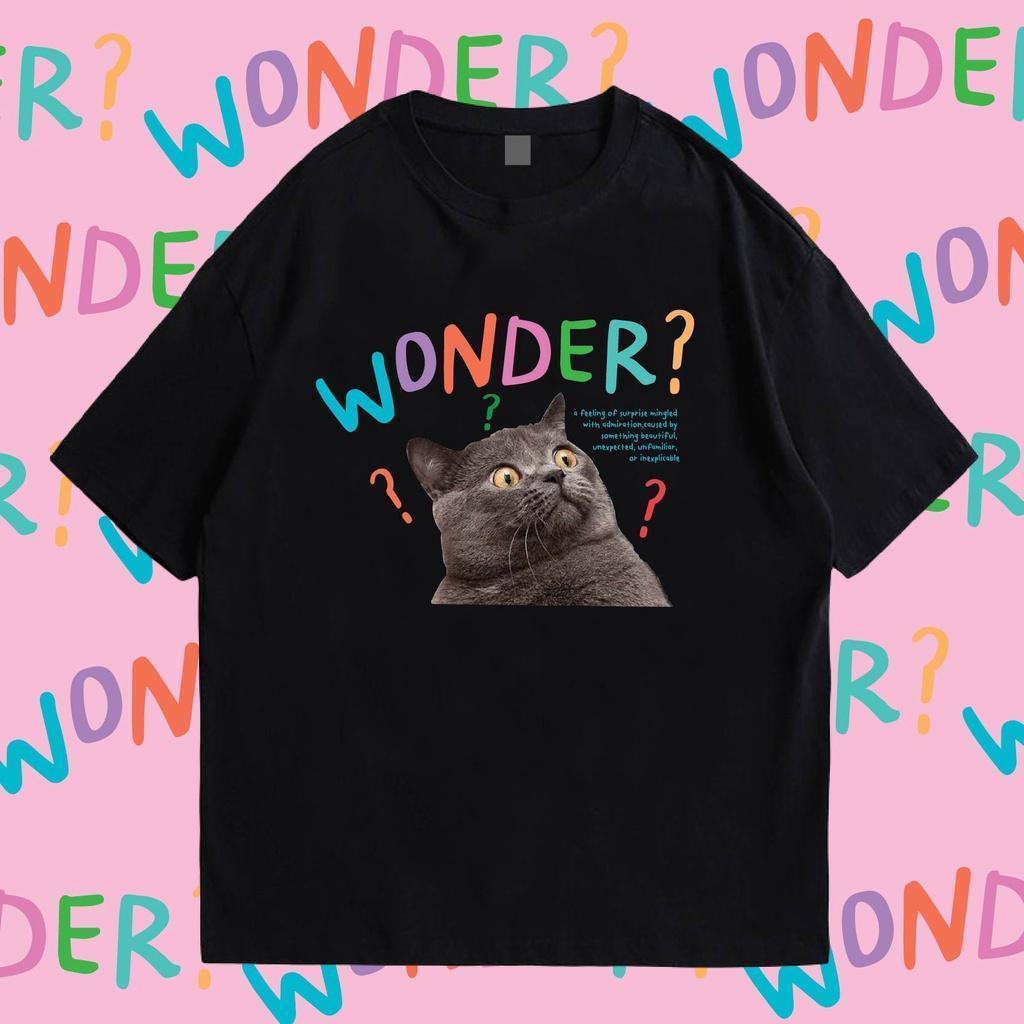 Áo thun cao cấp wonder cat COTTON 1