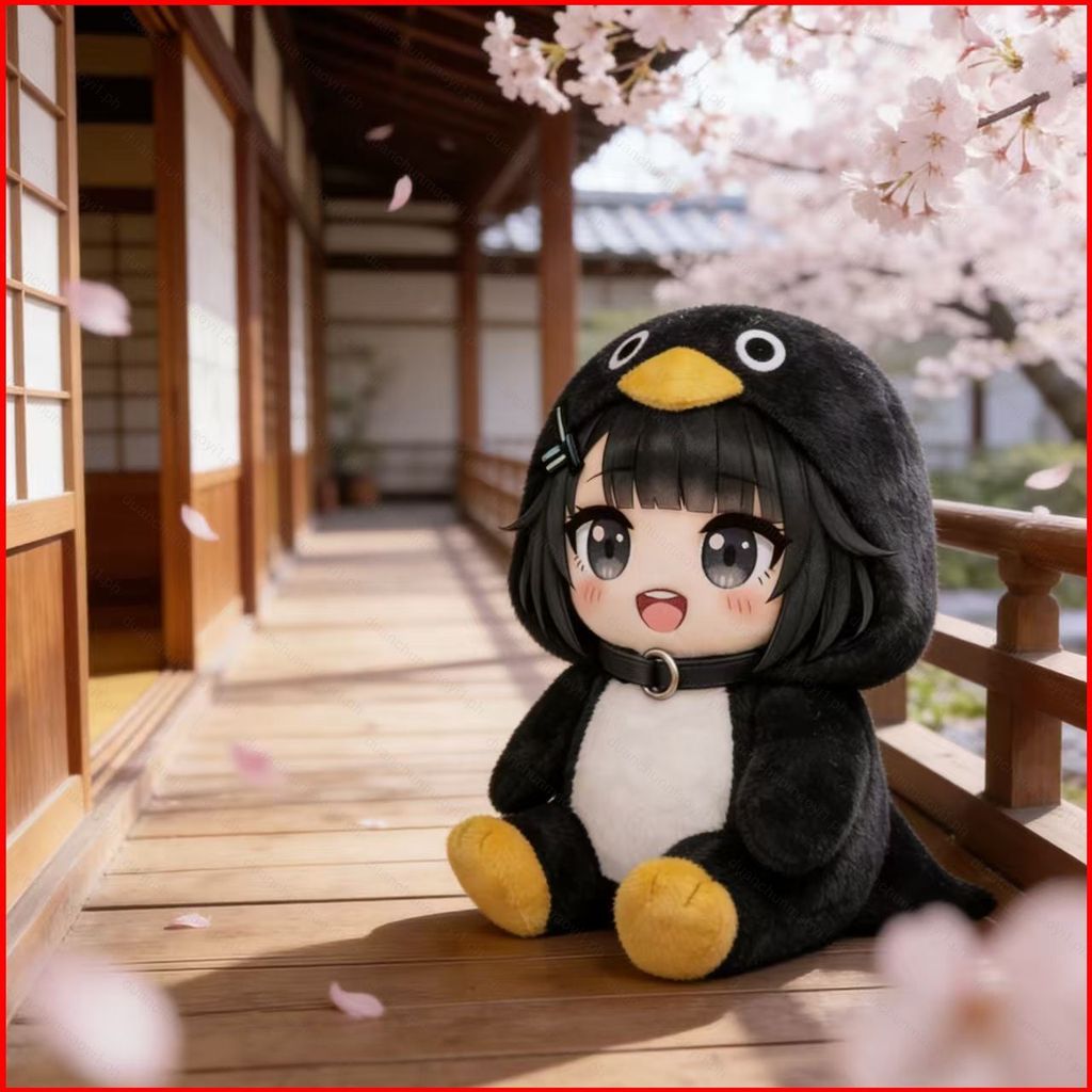 DC1 Arknights: Endfield Gugu Gaga Penguin Plushie Game Merch Búp bê bông sang trọng dễ thương