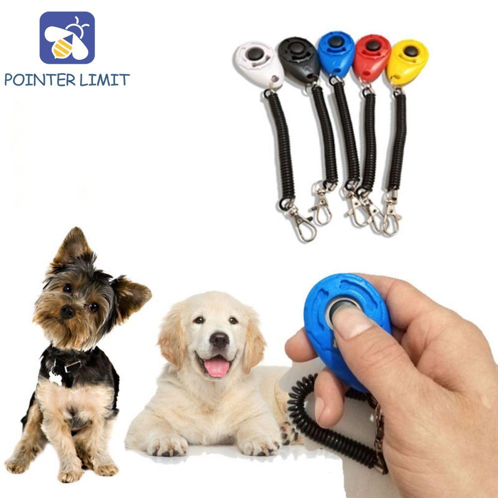 POINTER GIỚI HẠN Huấn luyện chó Clicker Có thể điều chỉnh Dừng sủa Mèo Chim Âm thanh Móc chìa khóa D
