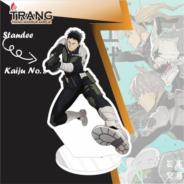 Standee Figure Akrilik Kaiju No. 8 / Standing Action figure Acrylic Kaiju No. 8 - Hibino