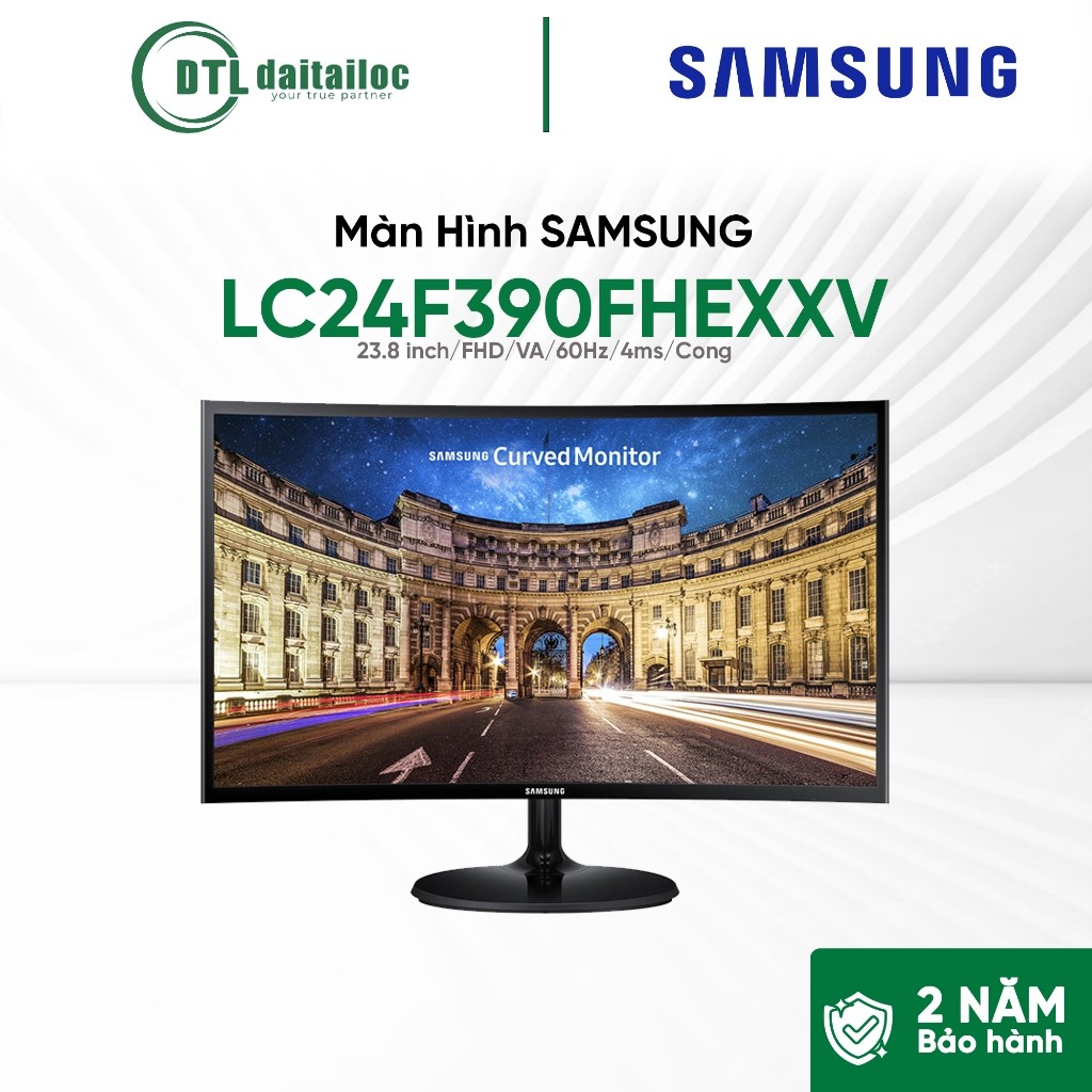 Màn hình cong SAMSUNG LC24F390FHEXXV | Chính Hãng | Bảo Hành 24 Tháng