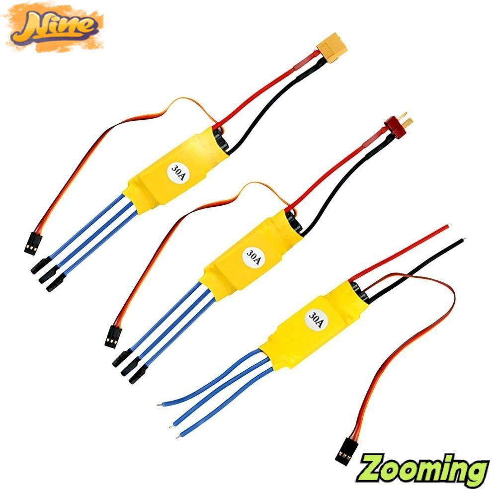 Bộ điều khiển tốc độ ZOOMING, Bộ phận RC 30A / 40A ESC Động cơ không chổi than, Đầu chuối T Plug XT6