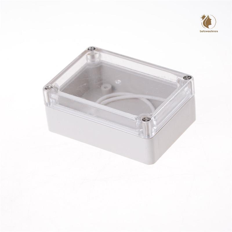 [PE] 85x58x33 Vỏ trong suốt chống nước Hộp dự án cáp điện tử Vỏ bọc TH