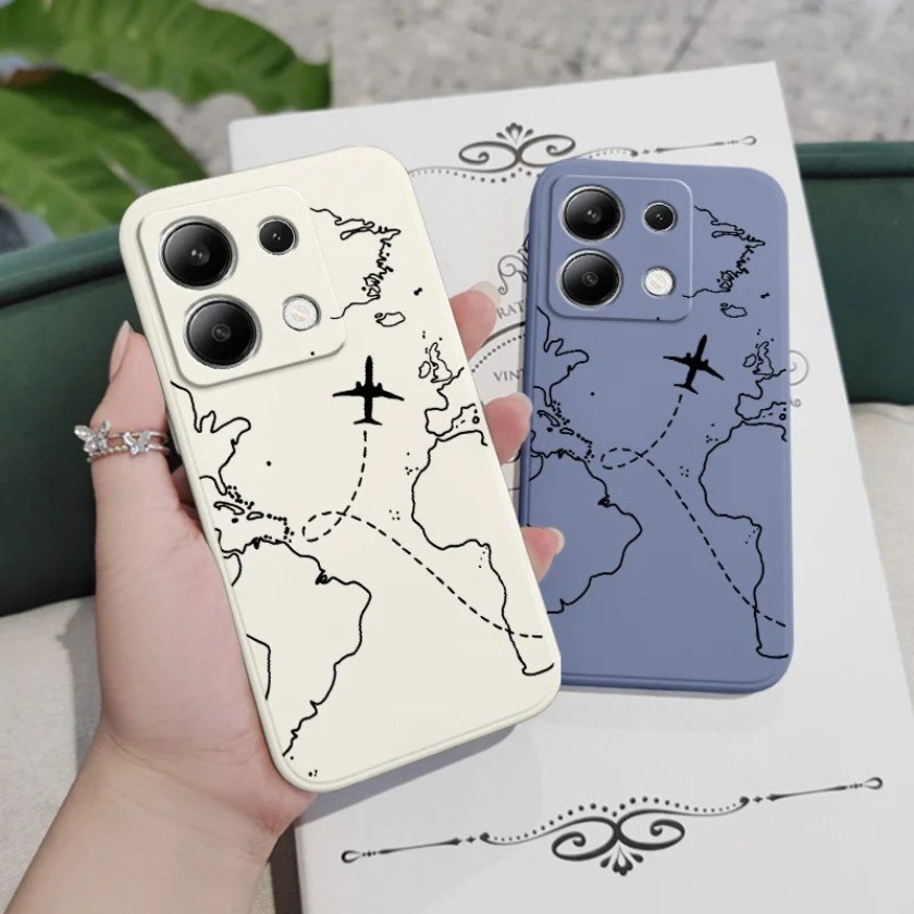 Ốp Điện Thoại Desian Tuyến Máy Bay Cho Xiaomi Poco X8 Pro Max M8 Pro X6 X5 F5 Pro X3 X4 GT Ốp lưng T