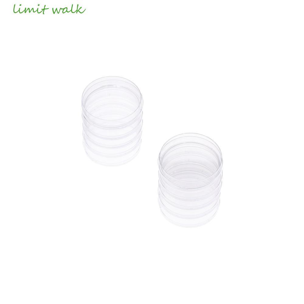 GIỚI HẠN WALK Đĩa Petri vô trùng Đồ dùng giáo dục khoa học 90x15mm Nhựa trong suốt có nắp đậy Đĩa Pe