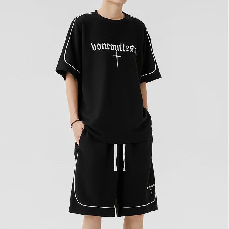 Bộ đồ thể thao nam JULIDO chất liệu vải quế dạng quần unisex trên gối