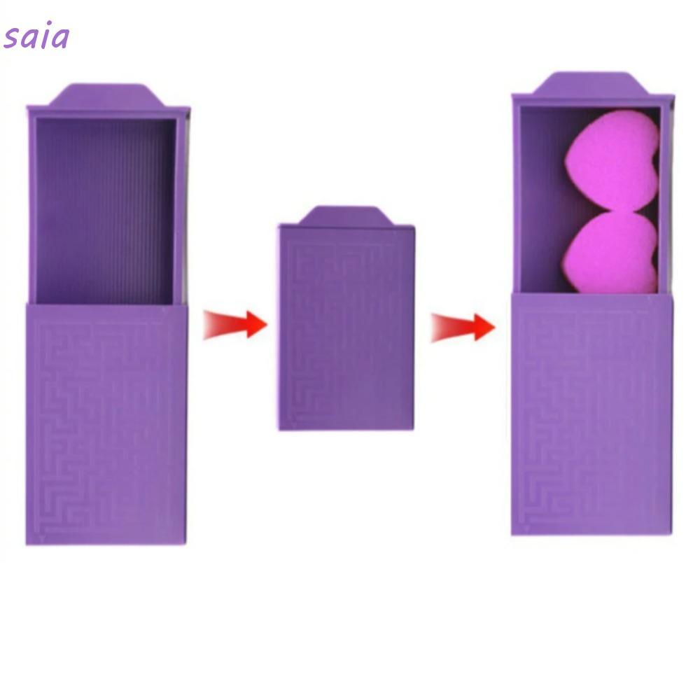 SAIA Magic Biến Mất Hộp, Trick Performance Magic Purple Magic Magic Magic, Wonderful Funny Mystery M