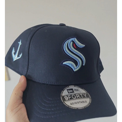 EIra Seattle Kraken Team 9FORTY A-Frame Snapback Edition 9Forty A Frame Snapback unisex, tấm che nắn