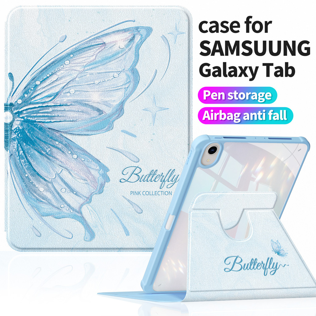 Ốp lưng Samsung Tab A9 8.7 | Tab A7 Lite 8.7 "Da PU dễ lau chùi | Họa tiết DIY vui nhộn | Mặt sau Ac