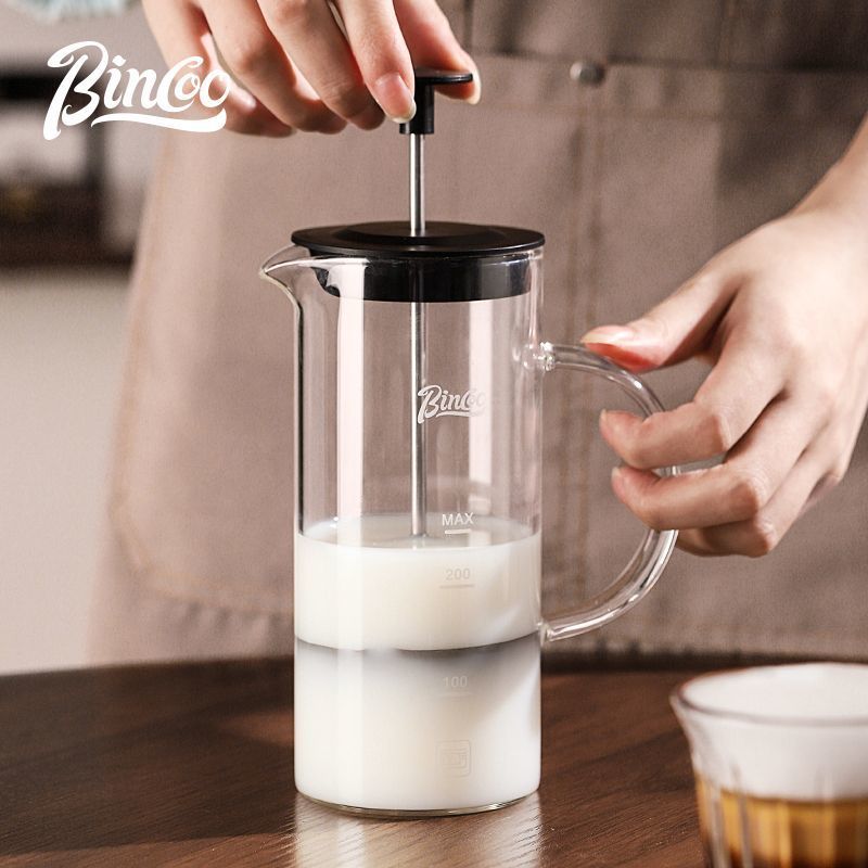 Bincoo Bình pha cà phê French Press Bincoo pha cà phê thủ công tại nhà dụng cụ lọc cà phê bằng thủy 