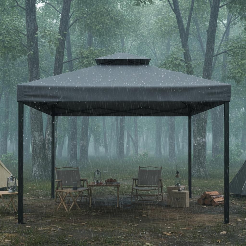 Bảo Vệ Thay Thế Gazebo Tán Chống Thấm Nước Vỏ Mái Gazebo Chất Liệu 420D Hạng Nặng Cho Sân