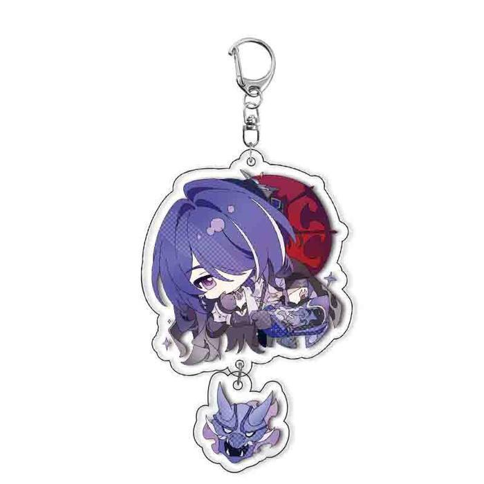 HNK002 – Gantungan Kunci Keychain Ganci Honkai Star Rail Game Anime Manga - 2