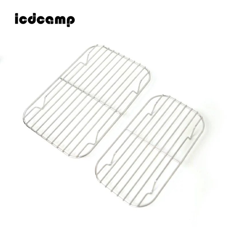ICDCAMP Ngoài Trời Coman Nhôm Hộp Cơm Trưa Inox 304 Hộp Cơm Trưa Hấp Dã Ngoại Hấp Rau Hộp Cơm Trưa B