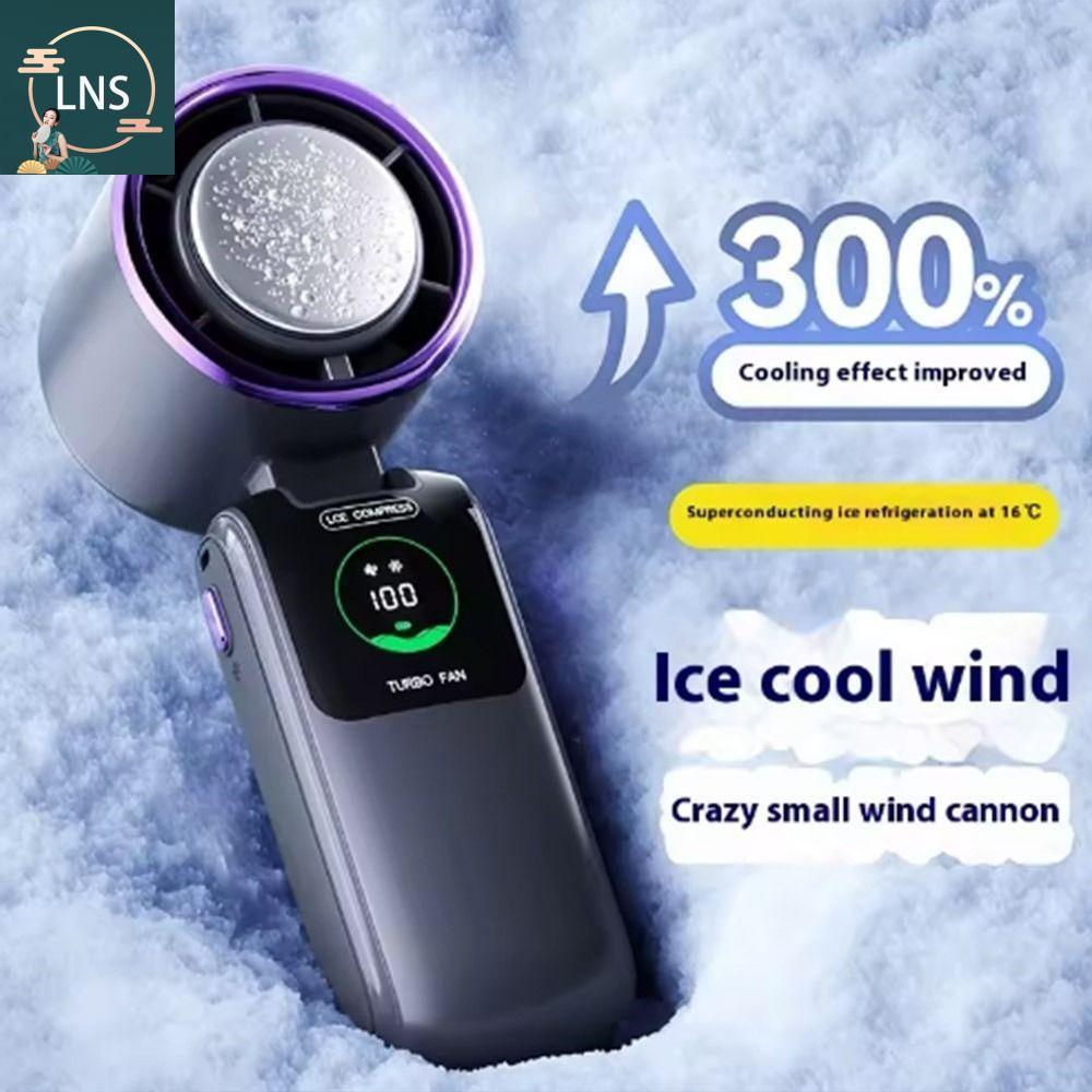CRAFTYCORNER 100 tốc độ​ Turbo Jet​ Gió siêu mạnh​ tích điện​ Quạt cầm tay mini​