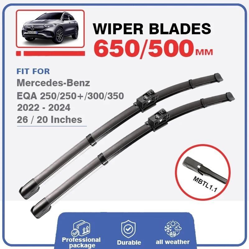 Lưỡi gạt nước phía trước cho Mercedes Benz EQA 250 250 + 300 350 4MATIC 4MATIC + 2021 2022 2023 Kính