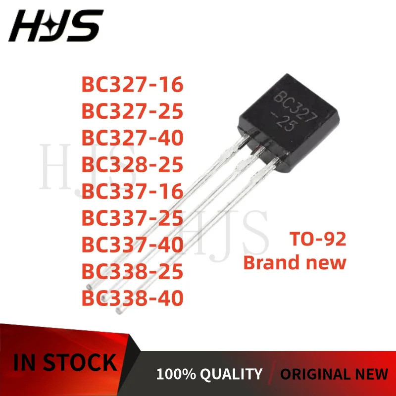 100 Chiếc Chính Hãng Mới BC327-16 BC327-25 BC327-40 BC328-25 BC337-16 BC337-25 BC337-40 BC338-25 BC3