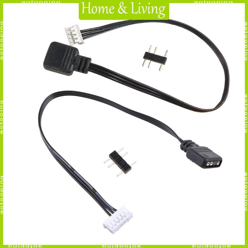 Fan Controller Adapter Cable 4Pin/6Pin to 5V ARGB 3Pin Converter