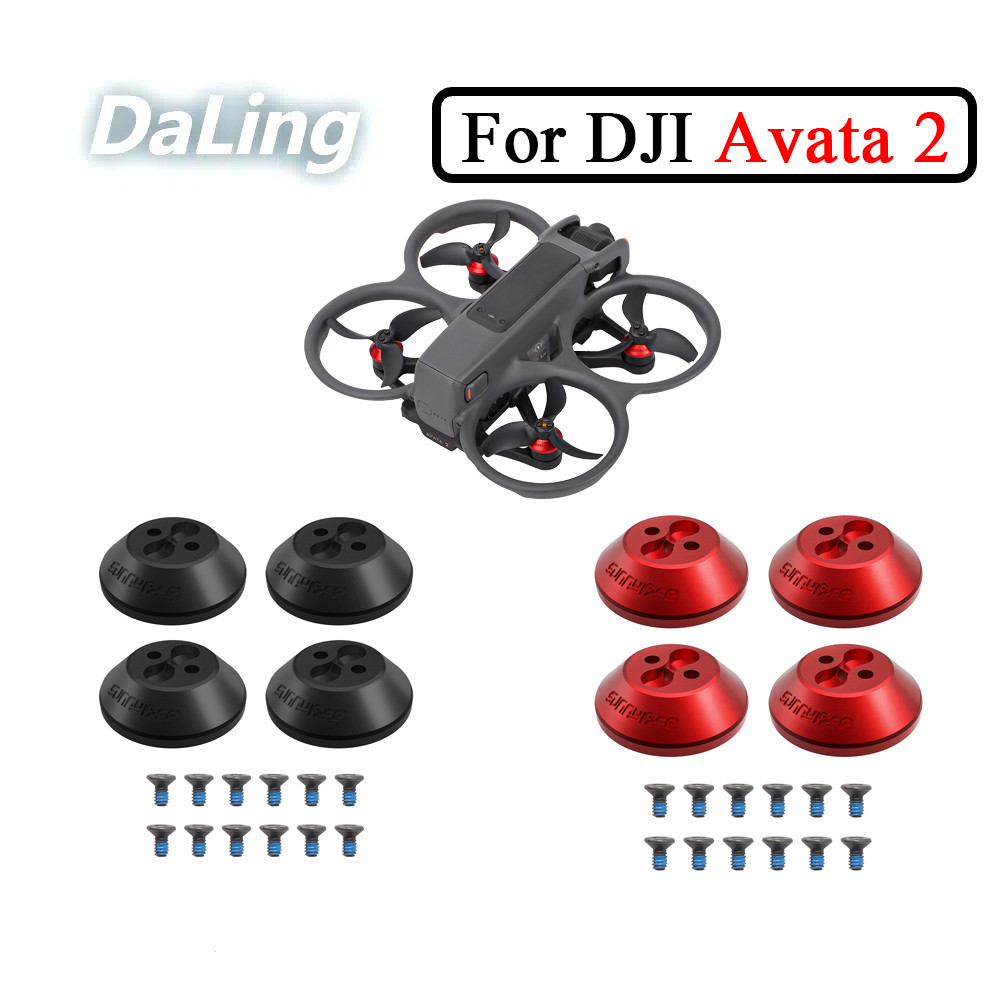 Sunnylife DJI Avata 2 Vỏ động cơ Hợp kim nhôm Vỏ bảo vệ động cơ AVATA2 Phụ kiện chống ẩm chống bụi