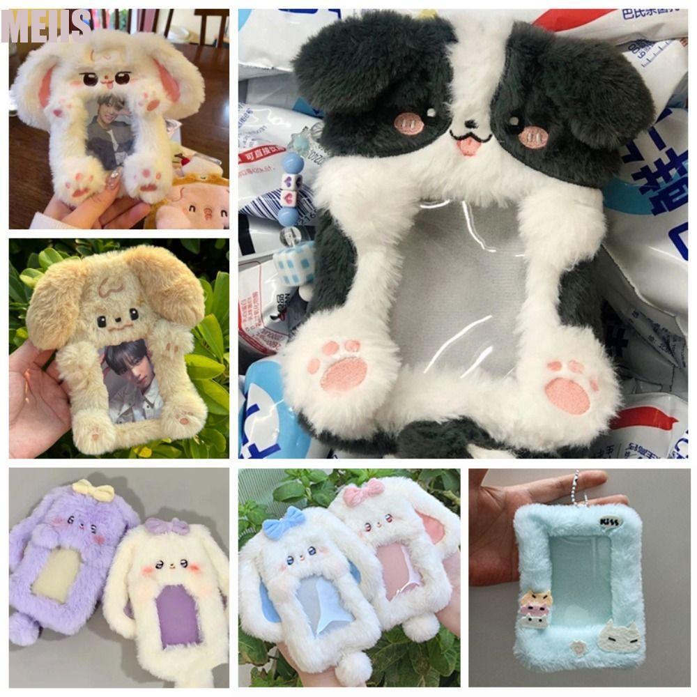 Hộp đựng thẻ ảnh MEIIS, Thẻ Photocard sang trọng hình thỏ / chó / mèo, Thỏ tai to dễ thương / Thẻ đa