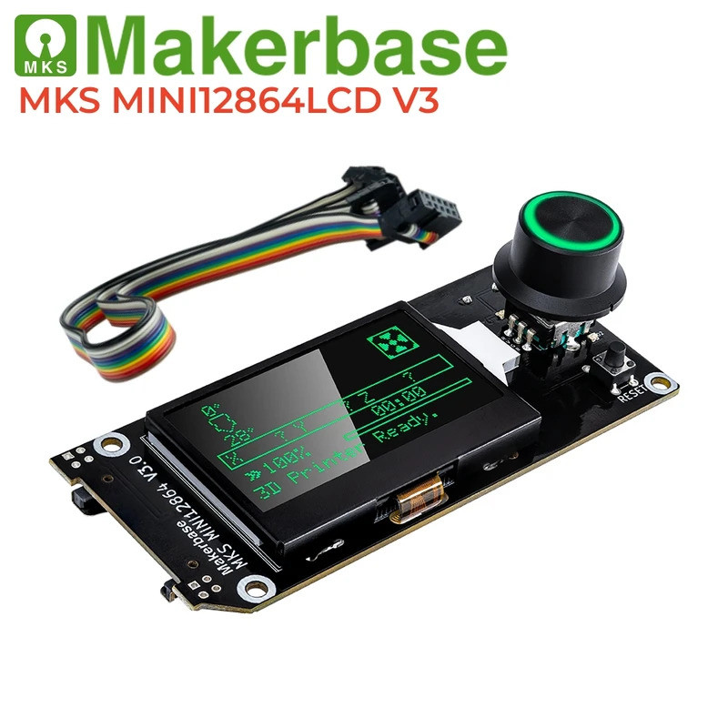 HB MKS MINI12864 V3.0 12864 GLSD màn hình pha lê lỏng mini lcd12864 Bộ điều khiển màn hình máy in 3d