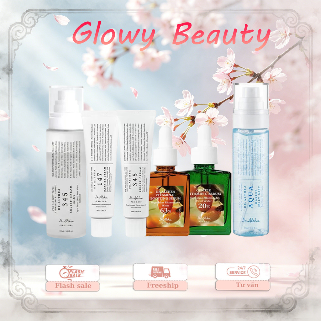 Combo Kem Dưỡng DR.ALTHEA 345 Relief + 147 Barrier - Chứa Chiết Xuất Hoa Mẫu Đơn + Dầu Ô Liu
