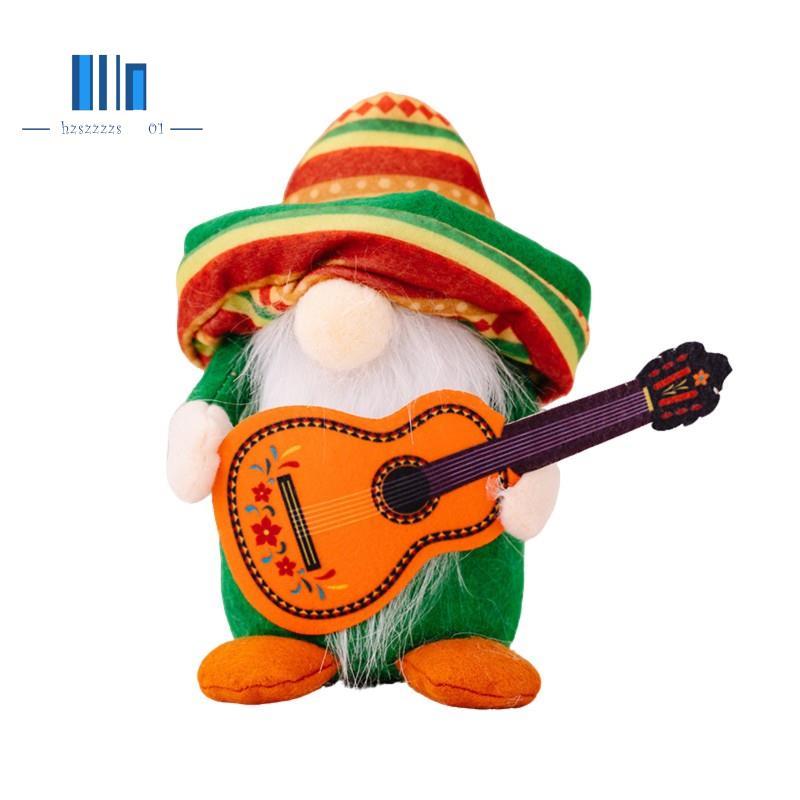 Đồ trang trí ngày lễ Gnomes, Đồ trang trí trong nhà bằng nhạc Gnomes, Gnomes nhồi bông thủ công Một 