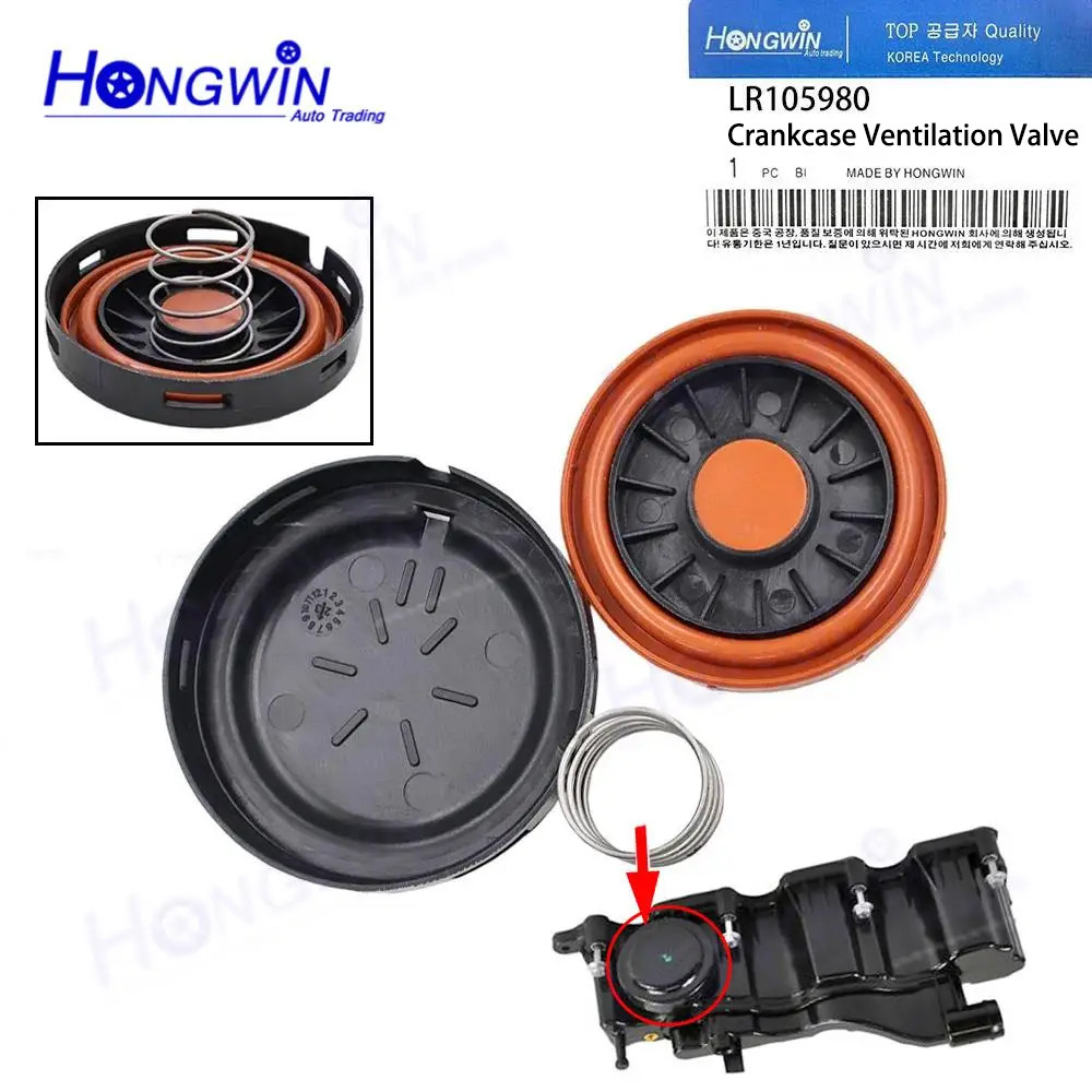 Van thông gió Crankcase LR105980 Dành cho Land Rover Range Rover Evoque Sport Discovery Sport Discov