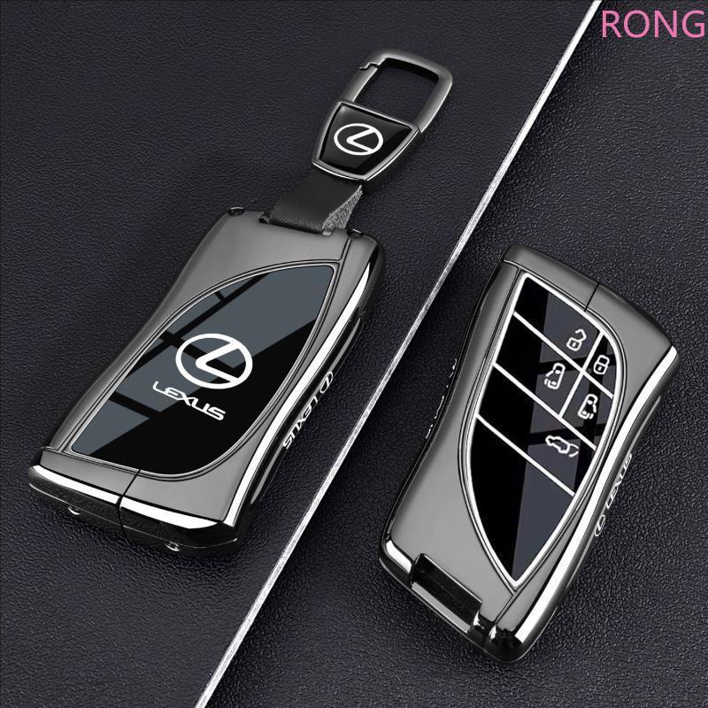 5 Nút Hợp Kim Kẽm Xe Từ Xa Chìa Khóa Dành Cho Xe Lexus LM350h LM500H 2023 2024 Vỏ Bảo Vệ Móc Khóa Tú