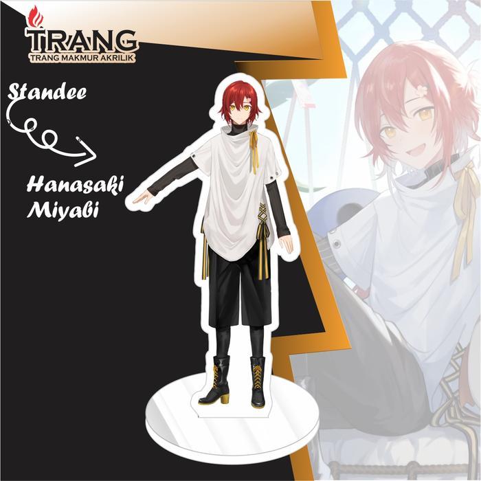 Standee Figure Akrilik Hanasaki Miyabi / Standing Action figure Acrylic Hanasaki Miyabi - Style 1