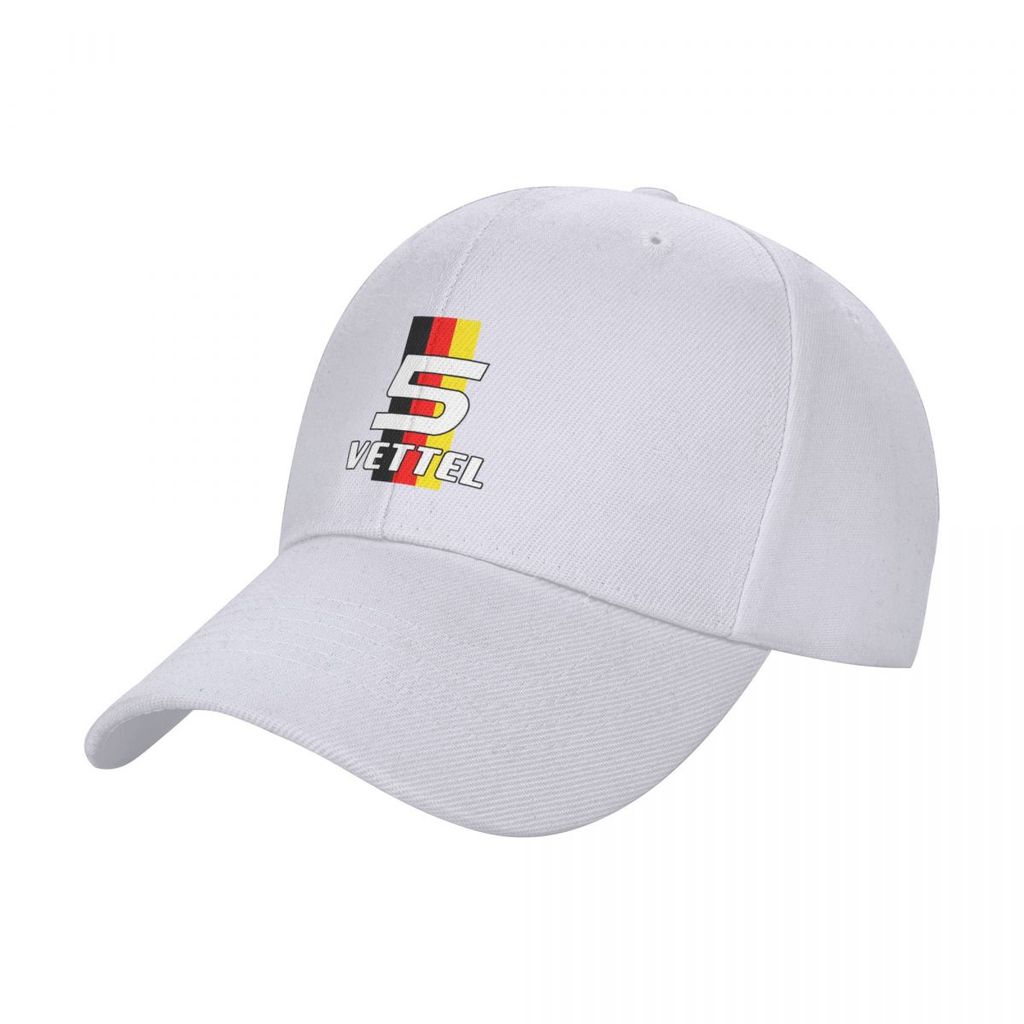 Mới Có Sẵn Sebastian Vettel (2) Mũ Bóng Chày Nam Nữ Thời Trang Polyester Màu Trơn Cong Vành Mũ Unise