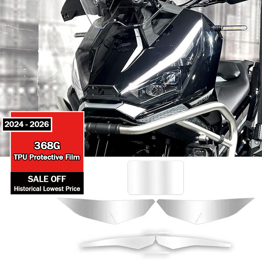 LQ Cho ZONS 368G G368 368G 2024-2026 Phim Bảo Vệ Đèn Pha Đuôi Mặt Số Miếng Dán TPU