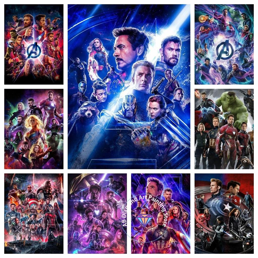 Avengers Marvel Phim Canvas Tranh Nghệ Thuật Trang Trí Nhà