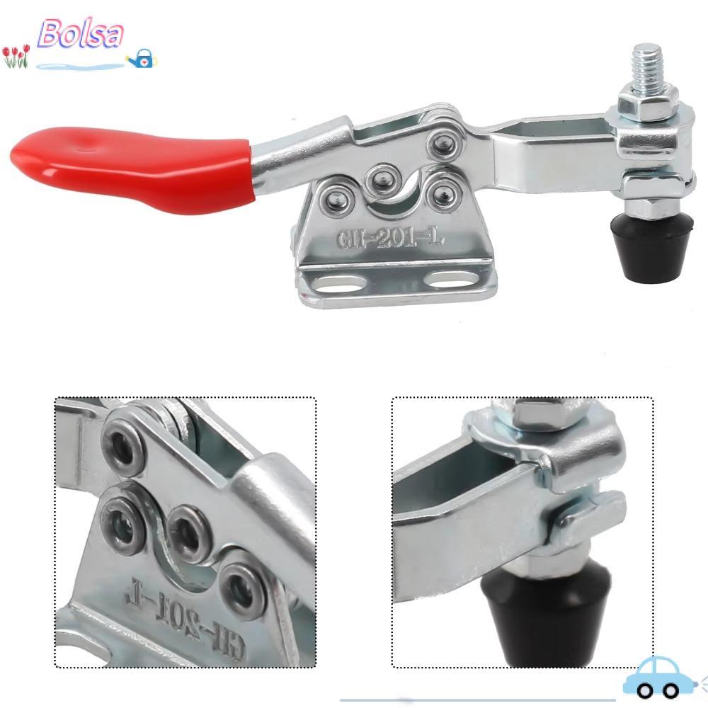 Kẹp chuyển đổi BOLSA, Kẹp cố định hàn ngang GH201-B, Dụng cụ cầm tay kéo đẩy hình chữ U Kẹp ngang ki