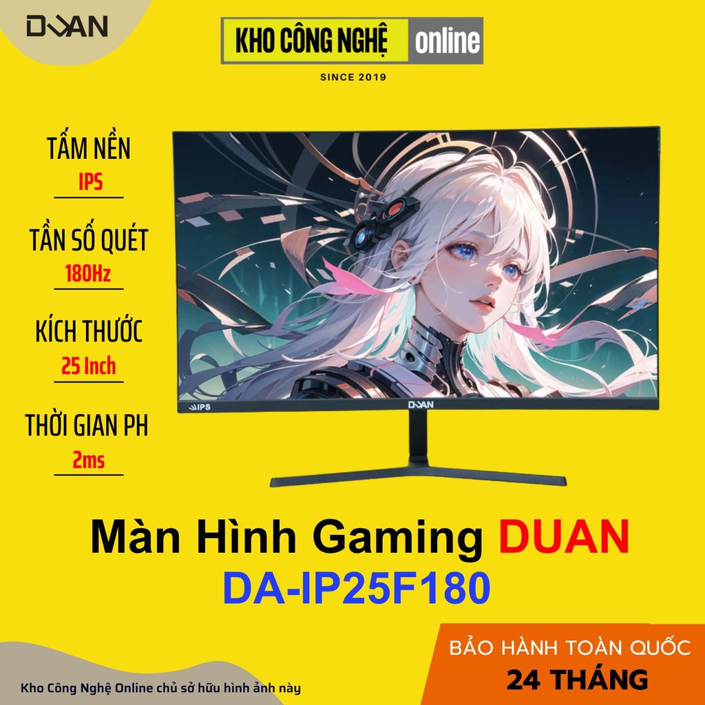 Màn Hình Gaming DUAN DA-IP25F180