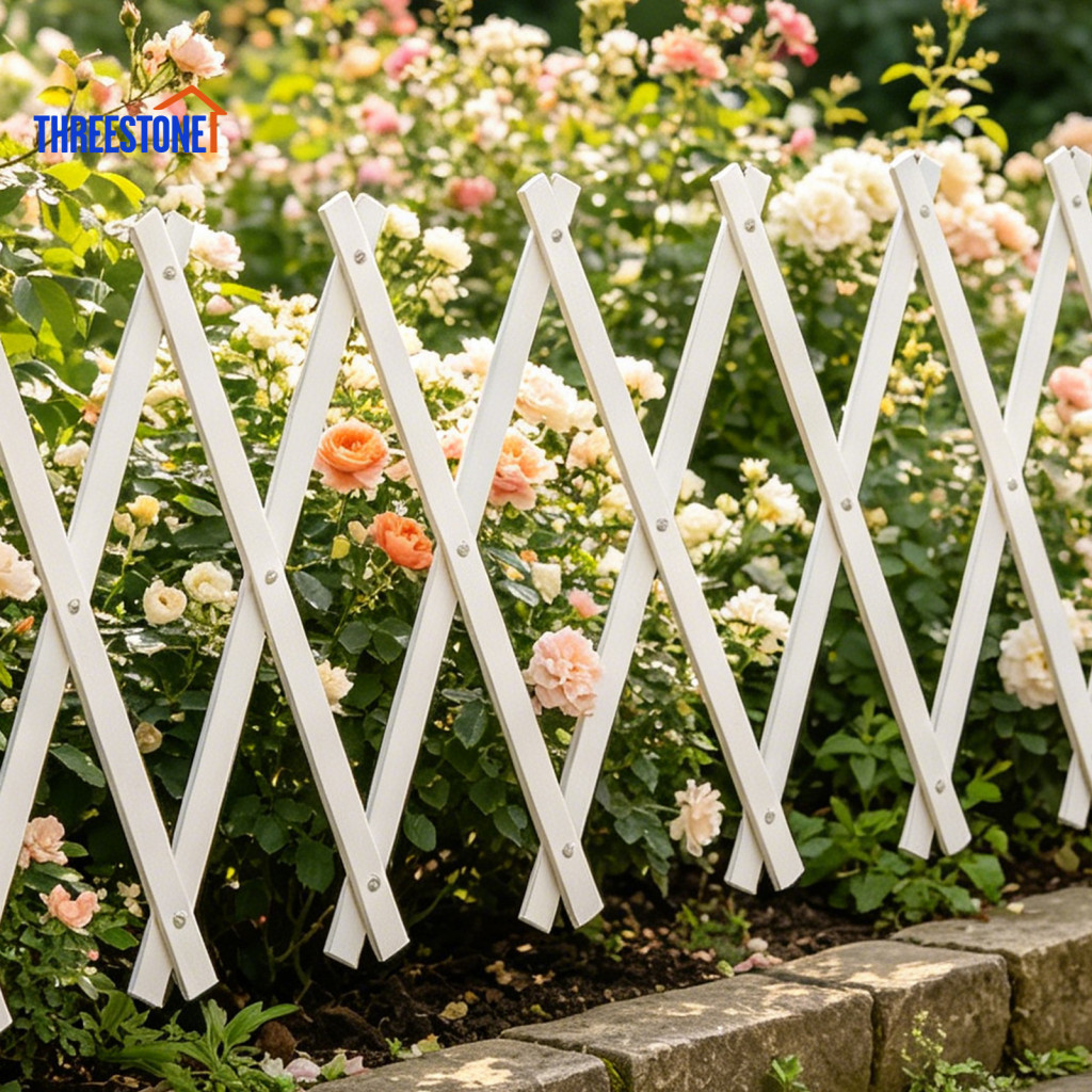 Hàng rào sân vườn có thể mở rộng bằng gỗ Hàng rào bằng gỗ có thể mở rộng Trellis sân vườn có thể mở 