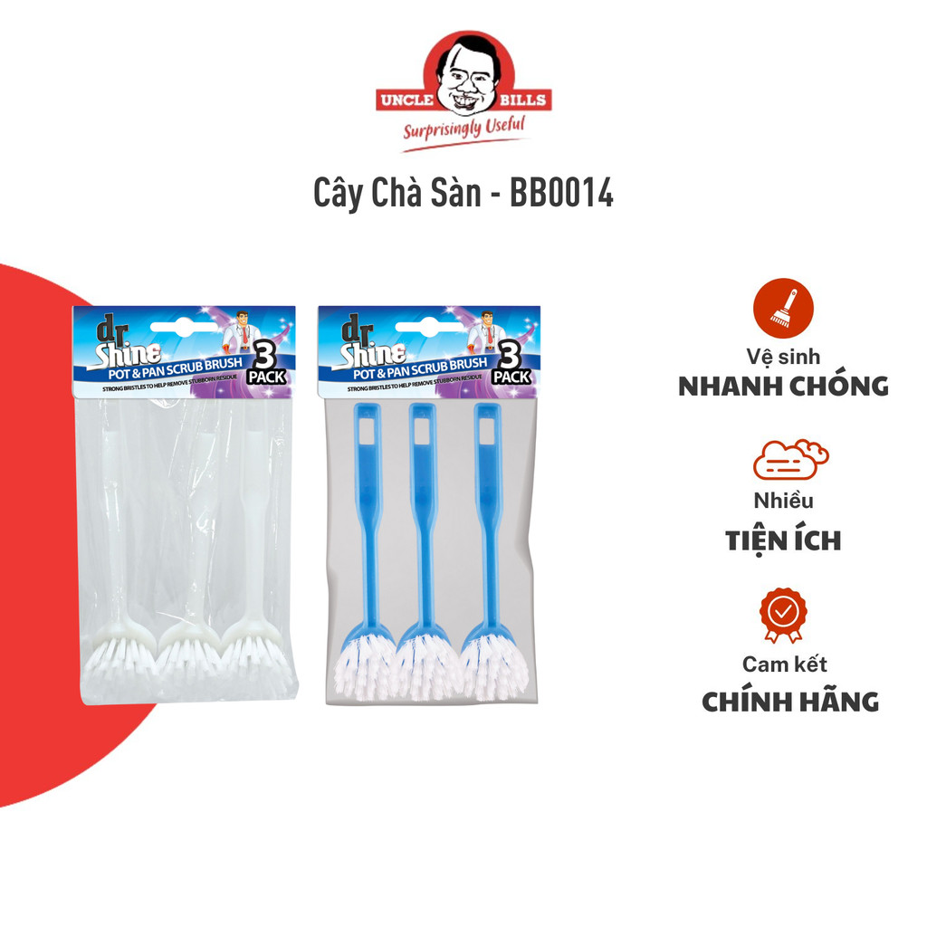 Cây Chà Sàn 20cm 3Cây/Bịch UBL BB0014