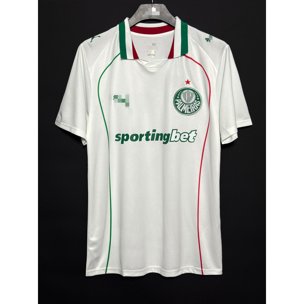 2026-27 Palmeiras Sân Khách Jersey Phiên Bản Quạt Tùy Chỉnh Tên Số Miếng Dán AAA + S-4XL Chất Lượng 