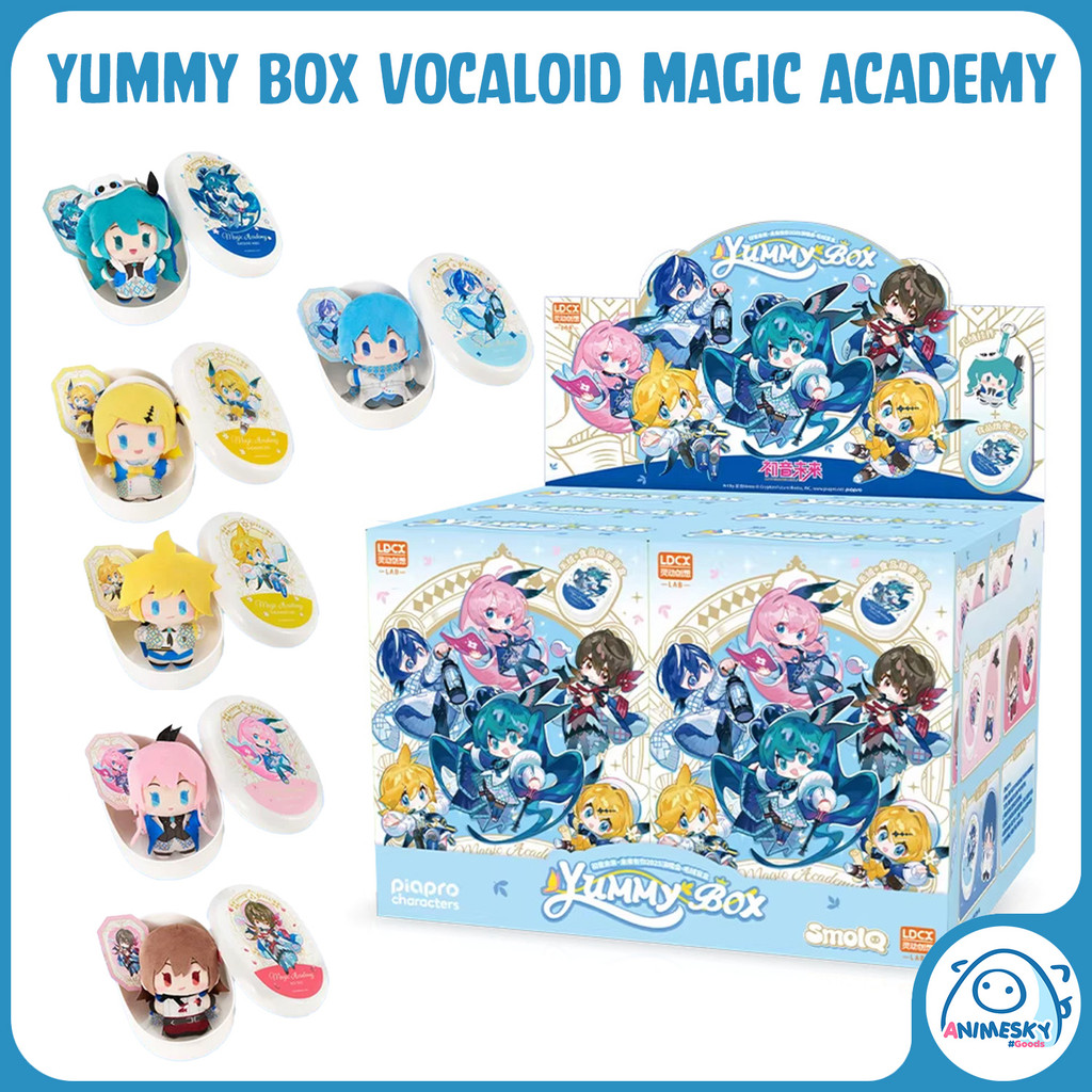[BLIND BOX] Gấu bông Yummy Box Vocaloid Magic Academy chính hãng - Gấu bông Hatsune Miku - Animesky