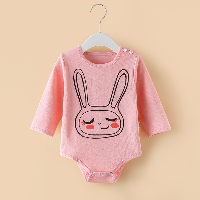 Cotton Nguyên Chất Tam Giác Áo Liền Quần Cho Bé Gái Công Chúa Xuân Thu Quần Áo Dễ Thương 100 Ngày Qu