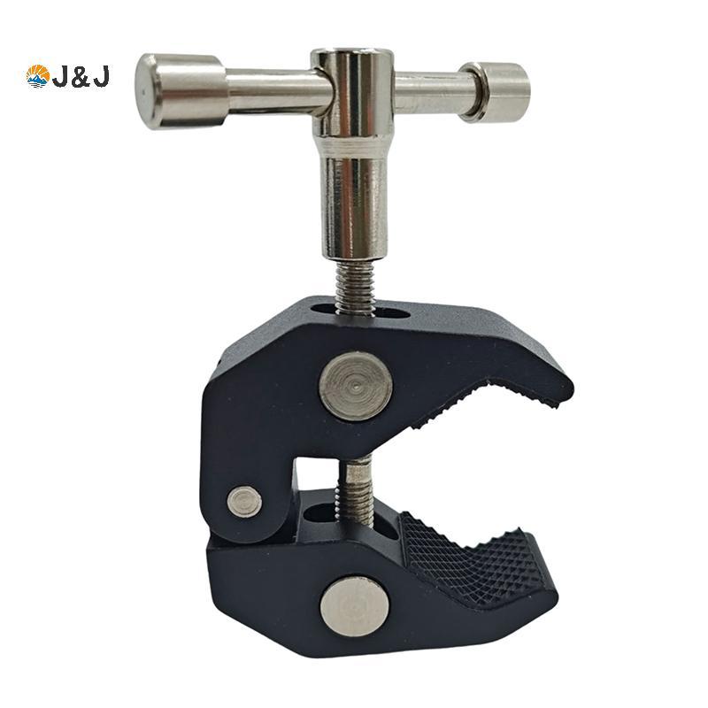 [J & J] 1 Bộ Kẹp Vít 1 / 4 Kim Loại CNC Siêu Kẹp Với 360° Mini Ball Head Qui Release Kẹp Braet Tripo