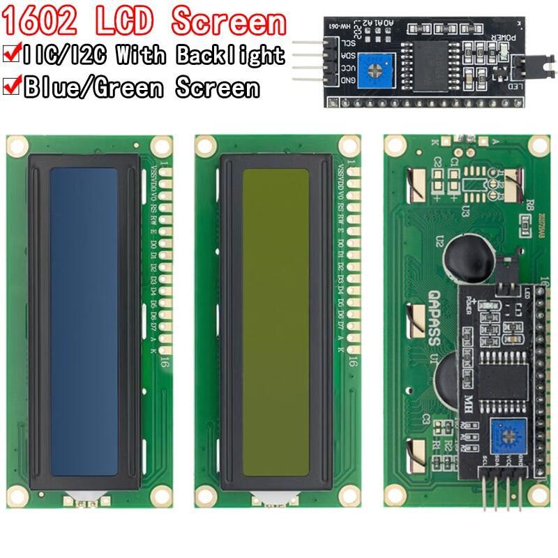 Mô-đun LCD Màn hình xanh xanh IIC / I2C 1602 cho arduino 1602 LCD UNO r3 mega2560 LCD1602 LCD