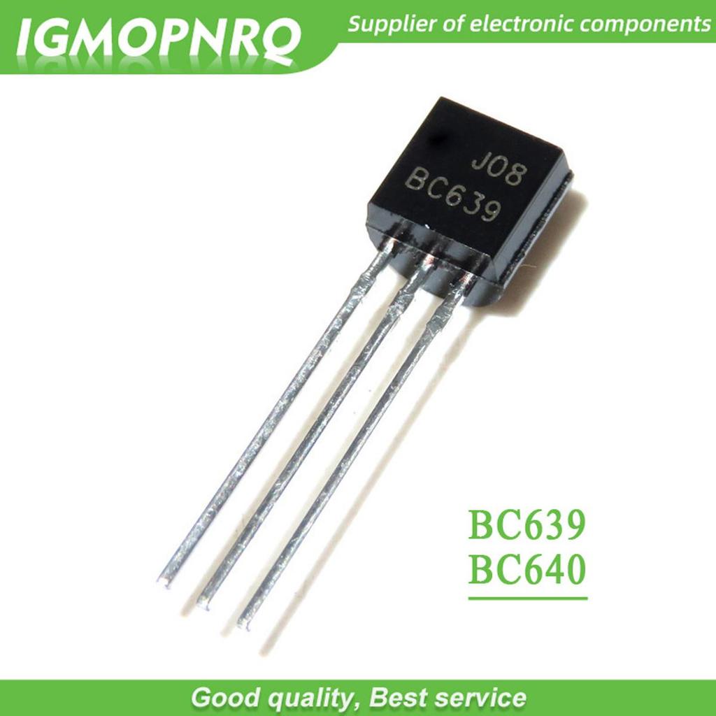 10 Cặp 20 Chiếc BC639 BC640 Mỗi 10 Chiếc TO-92 NPN PNP Transistor Tổng Pupose Khuếch Đại Mới Ban Đầu
