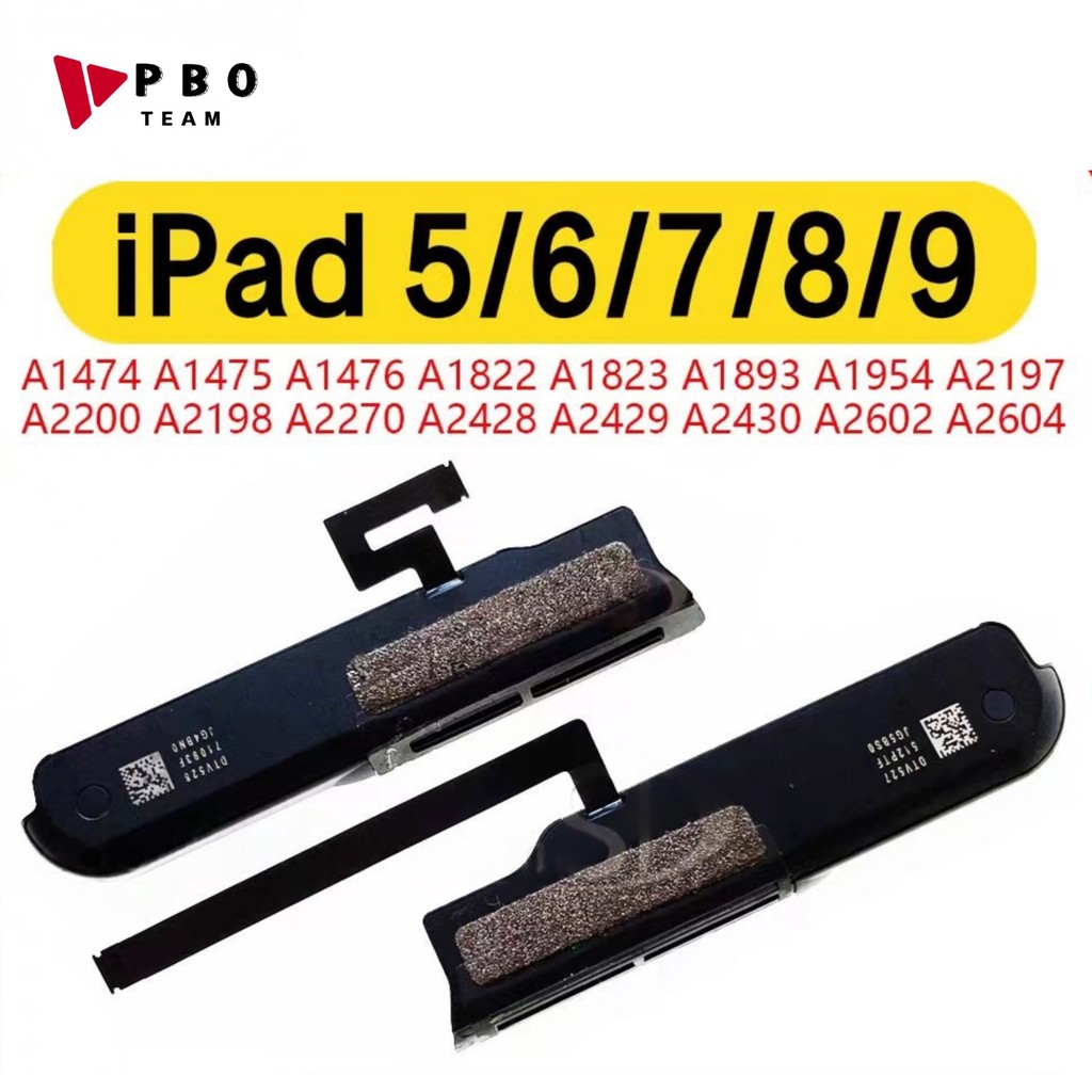 JDT 1-5 Bộ Đáy LoudSpeaker Ringer Buzzer Flex Thay Thế Cho Pad 5 / 6 / 7 / 8 / 9 A1474 A1475 A1476 A