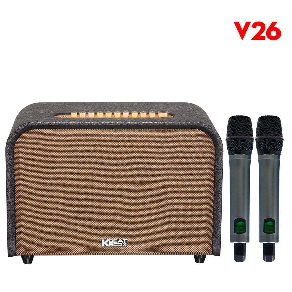 Loa karaoke di động ACNOS ACOUSTIC 3 V26 - Kèm 2 Micro - Bảo hành chính hãng 12 tháng